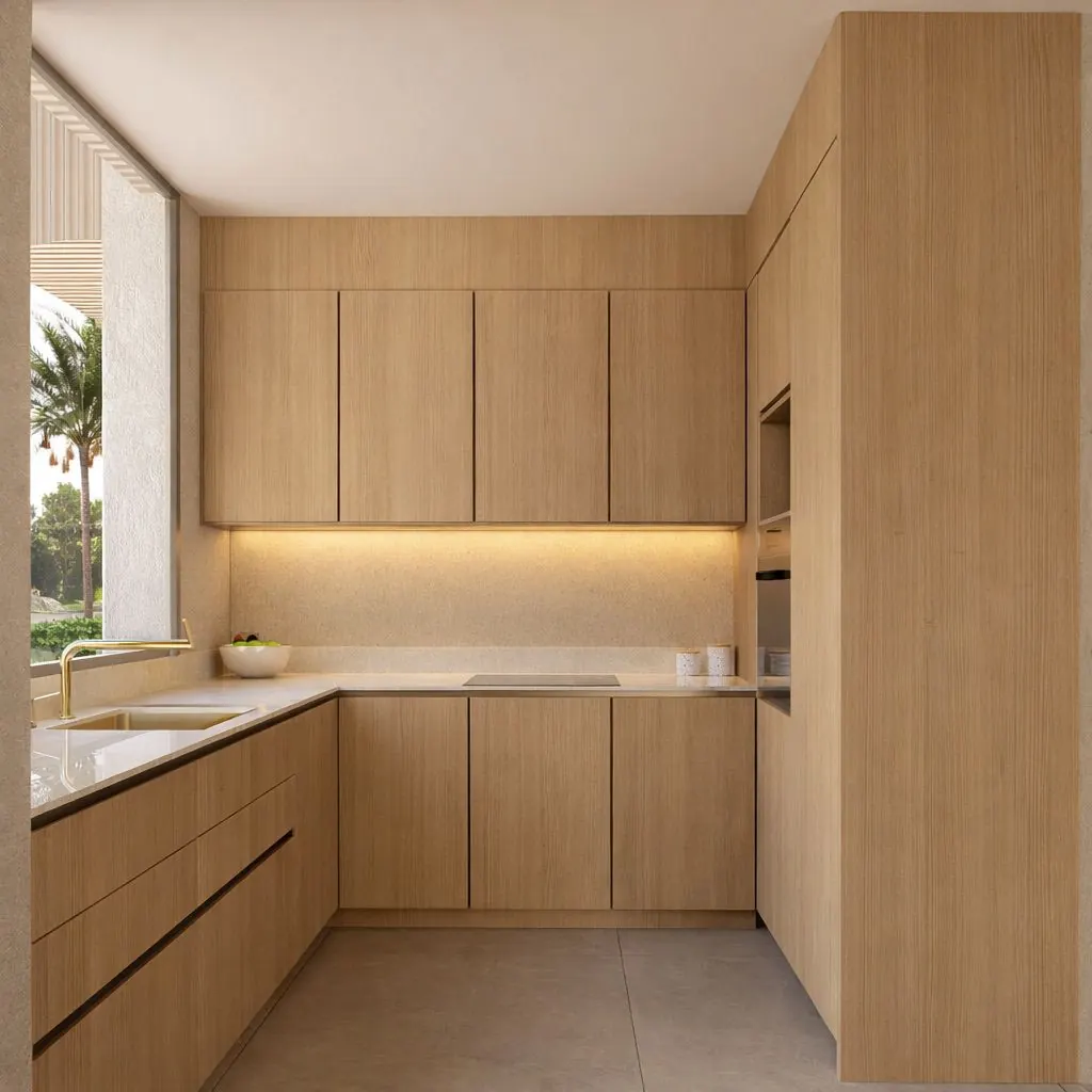 Cocina de una vivienda de Blooming Village